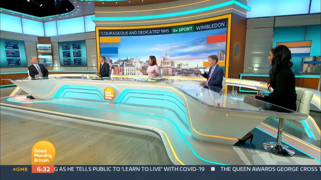 GMB presenter Richard Madeley argues Dr Hilary Jones is giving 'misleading' coronavirus advice