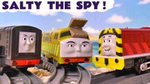 Thomas and Friends Salty the Spy with the Funlings in this Stop Motion Toy Trains Full Episode English Video for Kids by Family Friendly Kid Friendly Toy Trains 4U