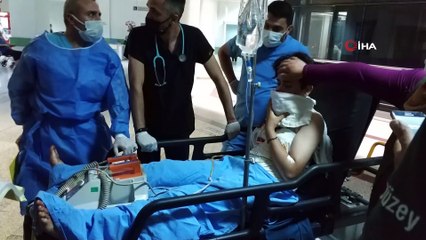 Karga kovalamak isterken ses fişeği ile kazara kendini vuran kız ağır yaralandı