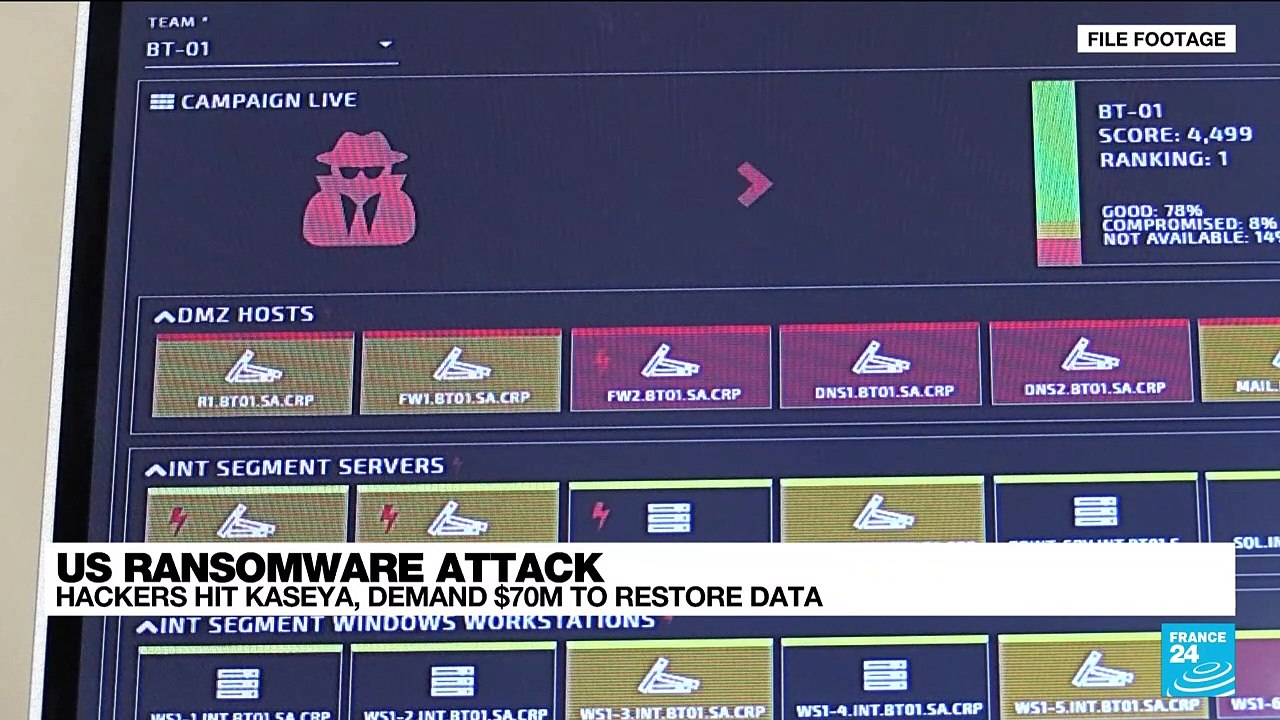 Hackers demand $70 mln to restore data held by companies hit in cyberattack