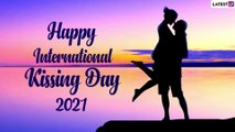 International Kissing Day 2021 Wishes for Him: WhatsApp Messages, HD Images and Romantic Greetings