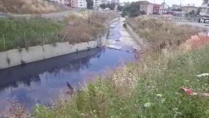 Haramidere'de atık sular nedeniyle oluşan kirlilik sürüyor