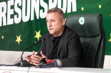 Giresunspor Başkanı Karaahmet: "Giresunspor, Süper Lig'de yeni bir hikaye yazacak"