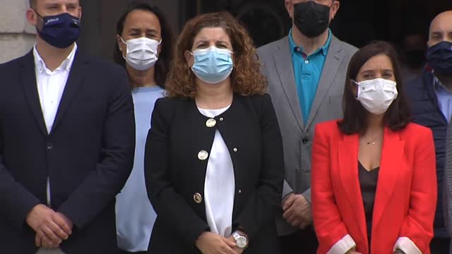 A Coruña guarda un minuto de silencio para condenar la muerte de Samuel