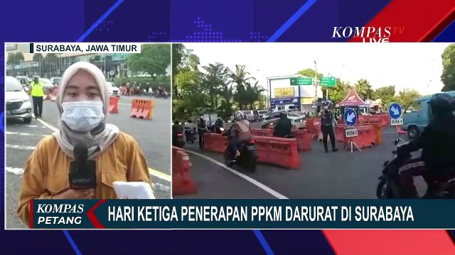 Rumah Makan Hingga Jalan Utama Ditutup Selama PPKM Darurat