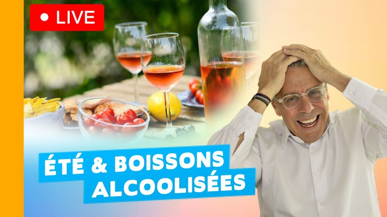 Le rosé et les boissons alcoolisées des vacances