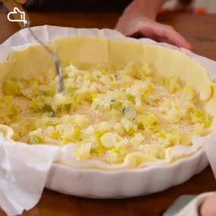 Quiche aux poireaux