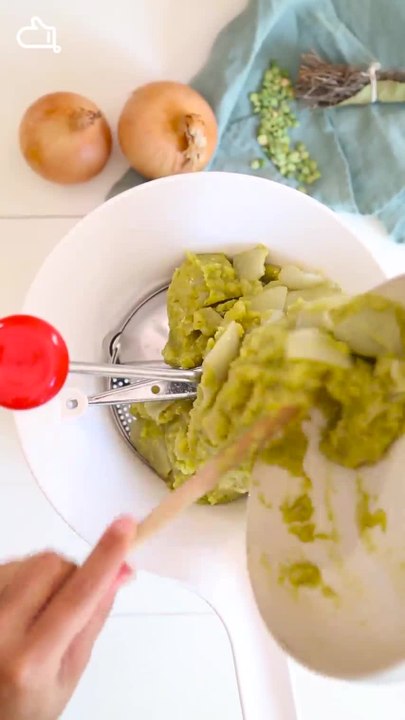 Purée de pois cassés facile vertical