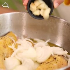 Poulet aux olives vertes