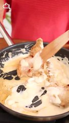 Escalopes de veau à la crème vertical