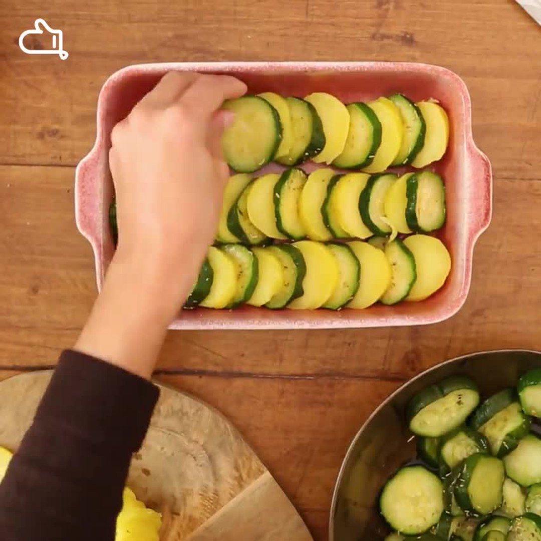 Gratin Pomme De Terre Courgette Lardons Marmiton Gratin courgettes et pommes de terre - Vidéo Dailymotion
