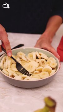 Cake aux bananes vertical