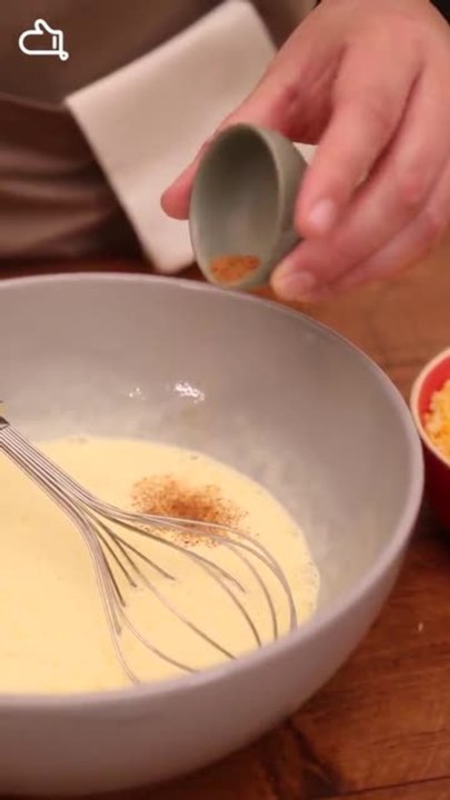 Tarte aux fromages vertical