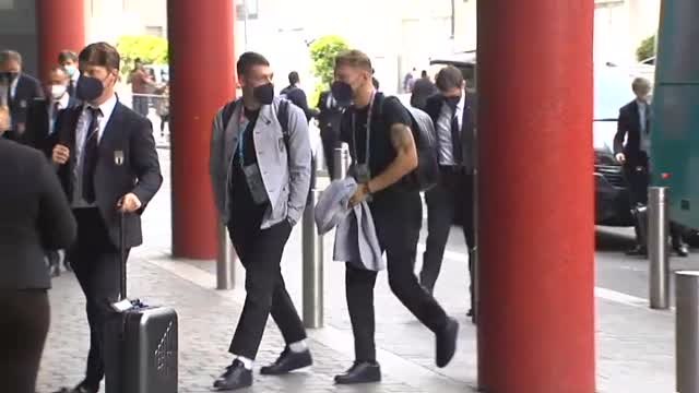 La Azzurra ya está en Londres con la baja de Spinazzola
