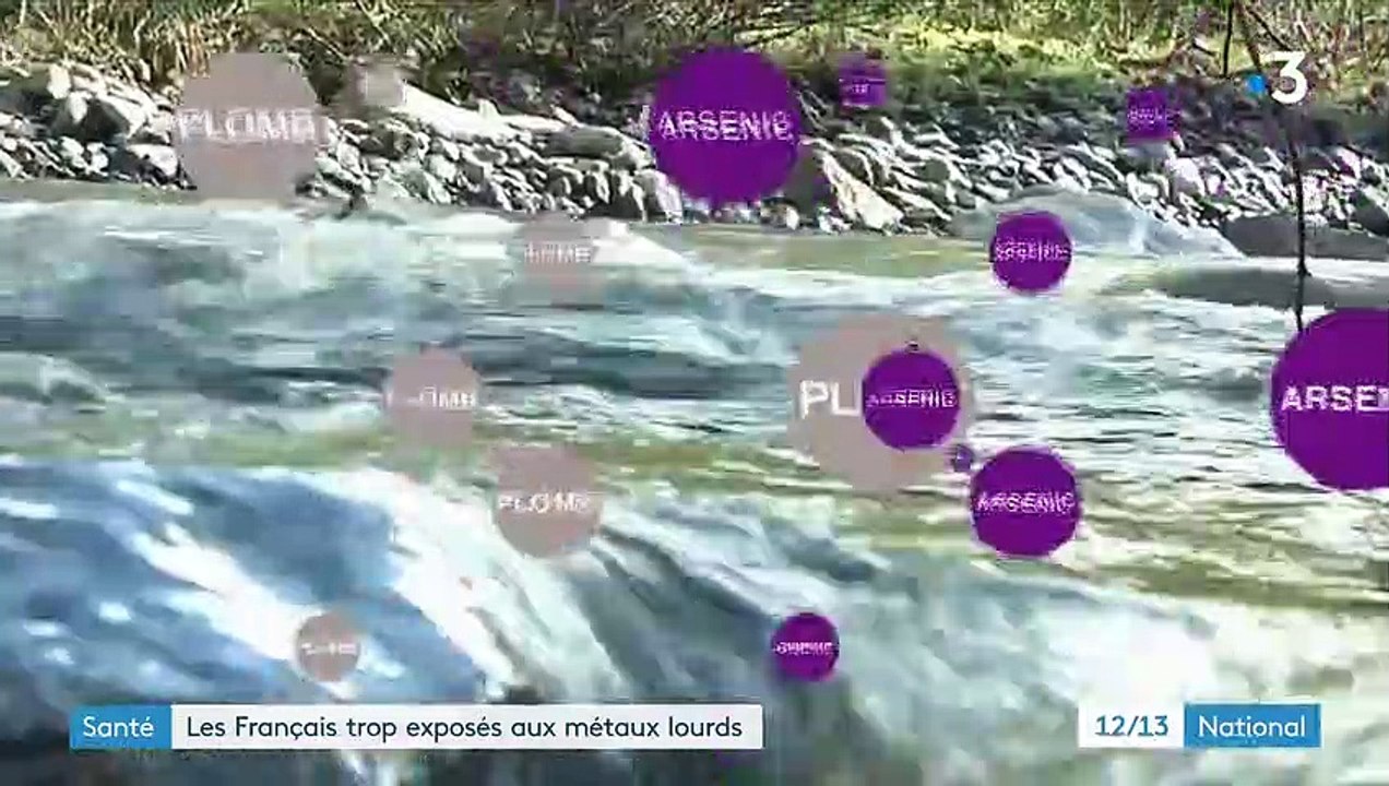 Santé : tous les Français sont contaminés aux métaux lourds, d'après une étude de Santé publique France