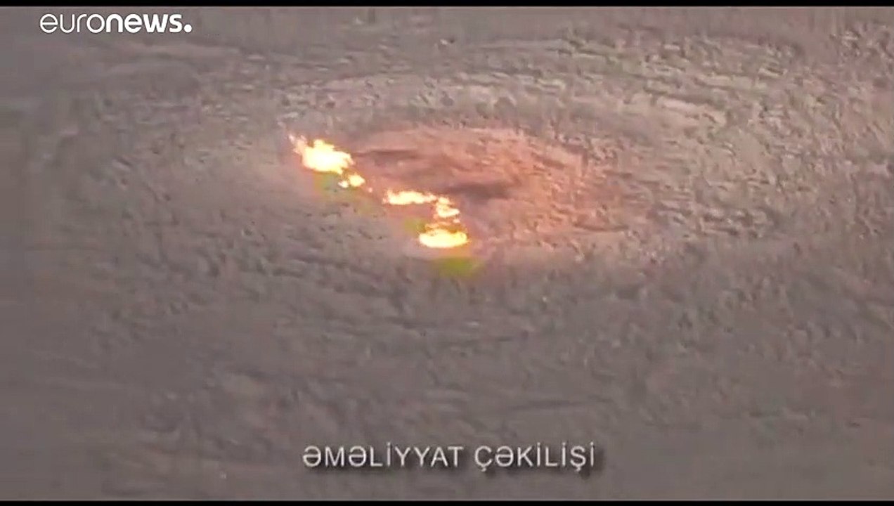 Schlammvulkan: Explosion im kaspischen Meer