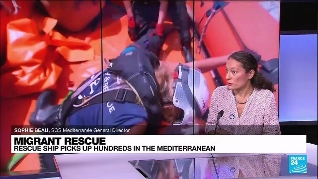 Rescue ship picks up over 200 migrants in Mediterranean