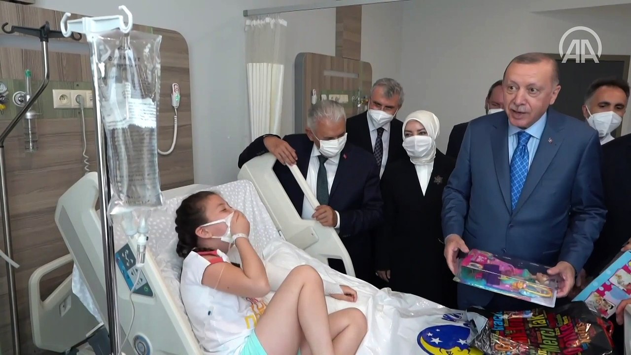 Küçlük Elanur, Erdoğan'ın ziyaretinde yaşadığı mutluluğu anlattı