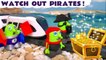 The Funlings Pirates Treasure Hunt with Stop Motion Toys and Intellino Smart Train plus Thomas the Tank Engine in this Family Friendly Full Episode English Video for Kids by Family Channel Toy Trains 4U