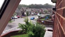 Flash flooding in Sheffield