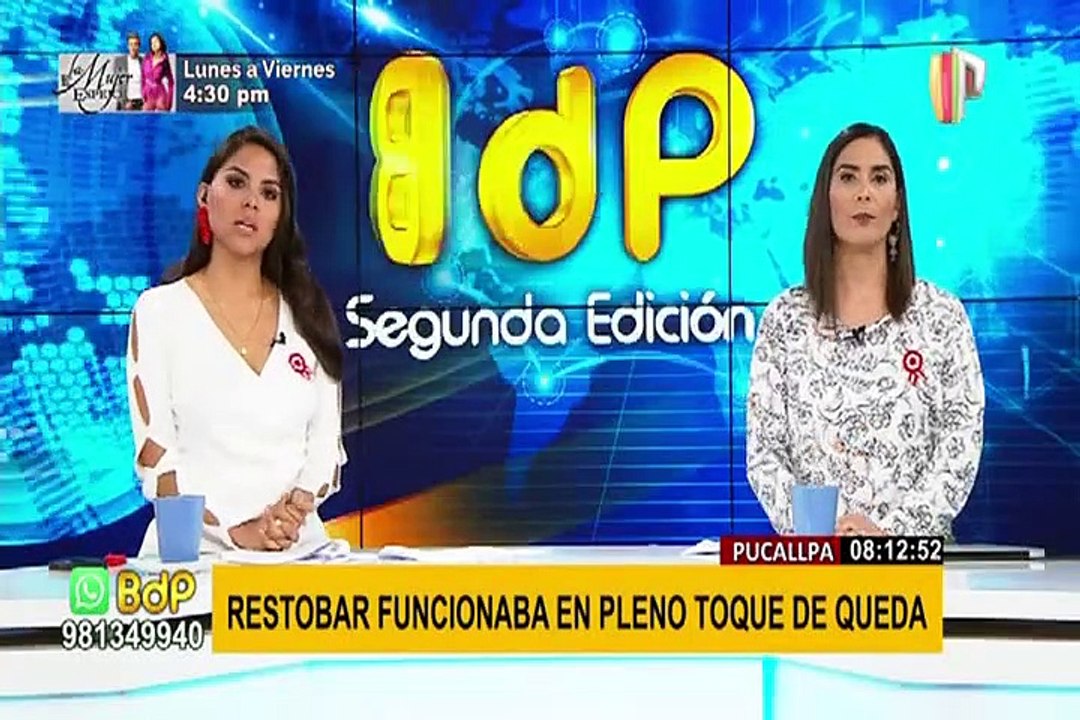 Pucallpa: más de 200 intervenidos en restobar que funcionaba en pleno toque de queda