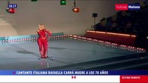 La chanteuse italienne Raffaella Carrà, icône de la télévision et de la chanson, est décédée à l’âge de 78 ans