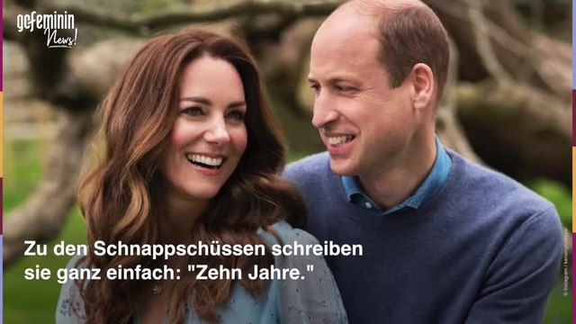 William und Kate feiern ihren 10. Hochzeitstag