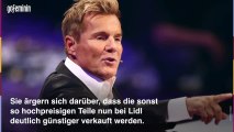 Dieter Bohlen: Shitstorm wegen seiner Lidl-Kollektion