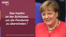Corona: Kanzlerin Angela Merkel mit AstraZeneca geimpft