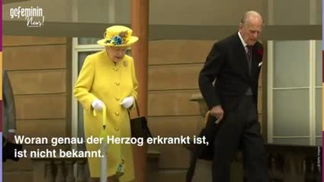 Sorge um Prinz Philip: Ehemann der Queen im Krankenhaus
