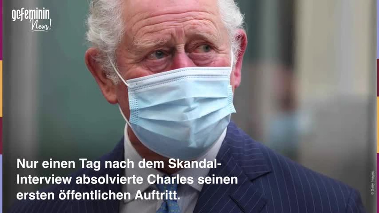 Prinz Charles: Auftritt nach Harry & Meghan Interview