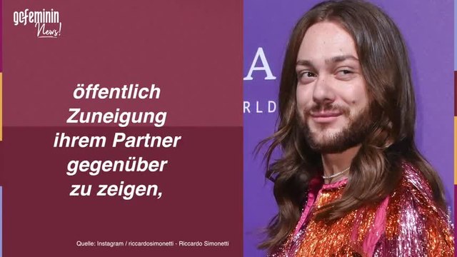 Riccardo Simonetti macht seine Liebe öffentlich