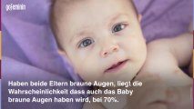 Welche Augenfarbe wird mein Baby haben