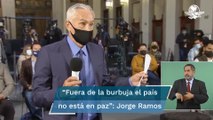 Ante ola de violencia en México, el periodista Jorge Ramos increpa a AMLO