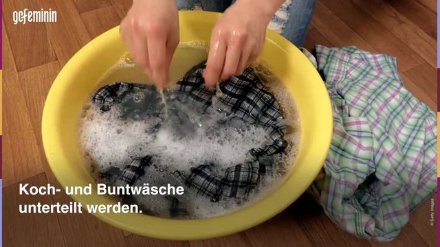 Wäsche sortieren: So trennt ihr eure Kleidung richtig