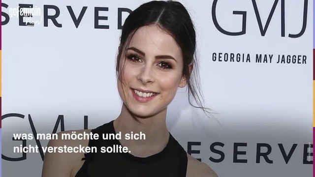 Lena Meyer-Landrut steht zu ihren Dehnungsstreifen