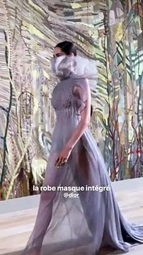 Léna Mahfouf (Léna Situations) au défilé Dior. Juillet 2021