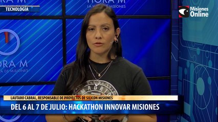 Del 6 al 7 de julio hackathon innovar Misiones