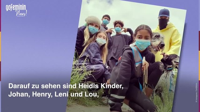 Heidi Klum postet seltenes Familienfoto