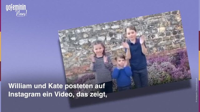Solidarisch: Royals applaudieren für Corona-Helfer