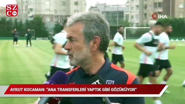 Aykut Kocaman: Ana transferleri yaptık gibi gözüküyor