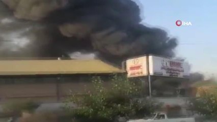 Son dakika haberi | İran'da fabrikada korkutan yangın