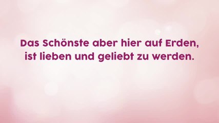 Kurz, knackig, romantisch: Die 10 schönsten Liebessprüche