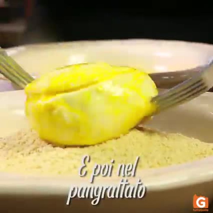 Mozzarella ripiena fritta: la ricetta di un pia...