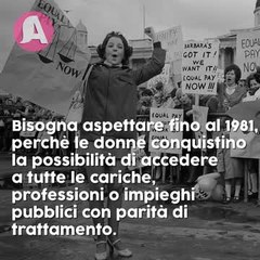 I diritti ottenuti dalle donne!