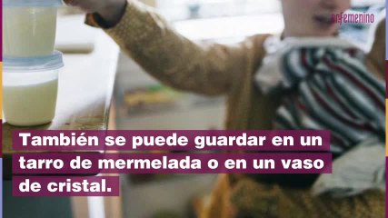 ¿Cómo conservar la leche materna