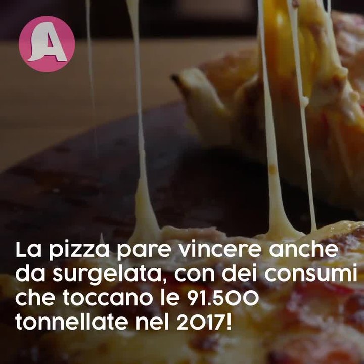 La pizza è il piatto che ci rende più felici