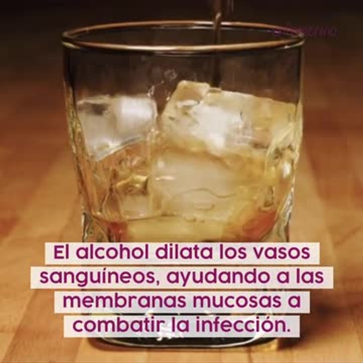 El whisky puede aliviar los síntomas del resfriado