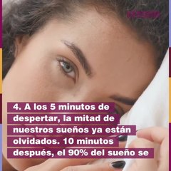 curiosidades sueños