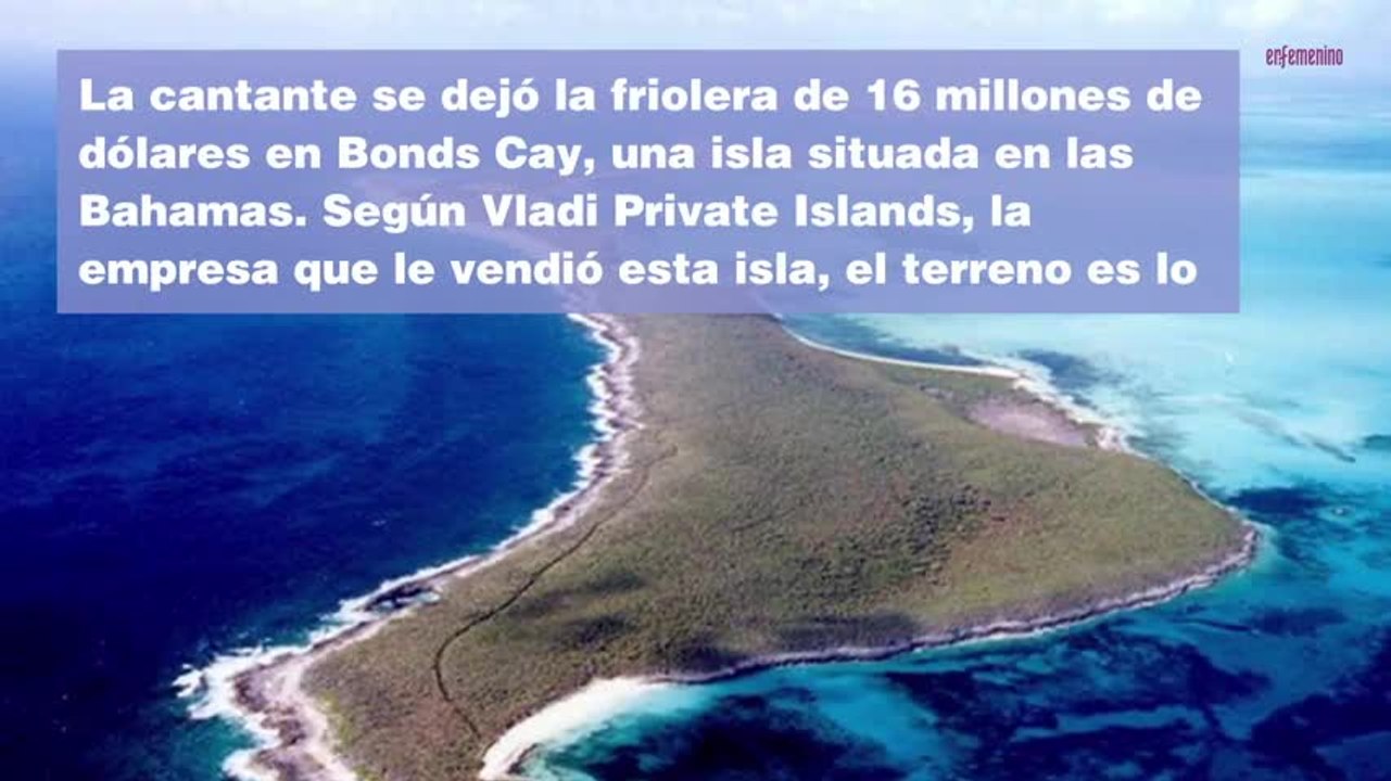 Famosos con isla privada